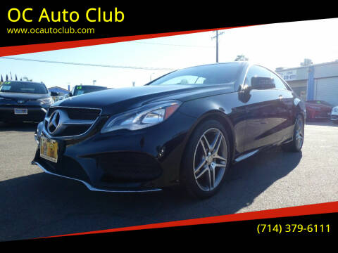 2016 Mercedes-Benz E-Class for sale at OC Auto Club in Midway City CA