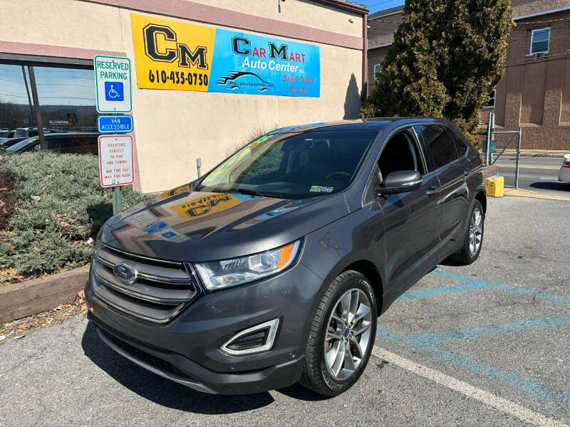 2015 Ford Edge for sale at Car Mart Auto Center II, LLC in Allentown PA