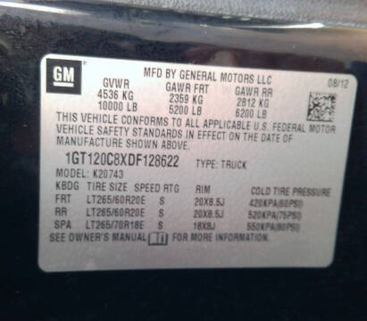 2013 GMC Sierra 2500HD