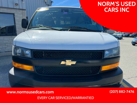 2021 Chevrolet Express for sale at NORM'S USED CARS INC in Wiscasset ME