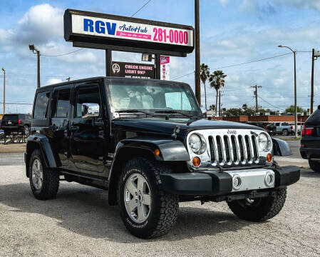2012 Jeep Wrangler Unlimited for sale at RGV AutoHub in Harlingen TX