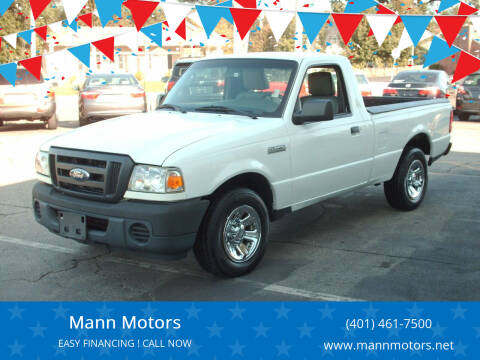 2011 Ford Ranger for sale at Mann Motors Inc. in Warwick RI