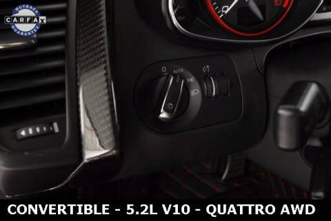 2011 Audi R8 5.2 quattro Spyder