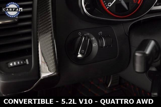 2011 Audi R8 5.2 quattro Spyder