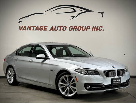 2014 BMW 5 Series for sale at Vantage Auto Group Inc in Fresno CA