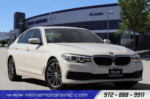 2019 BMW 5 Series for sale at HILINE MOTORS in Plano TX