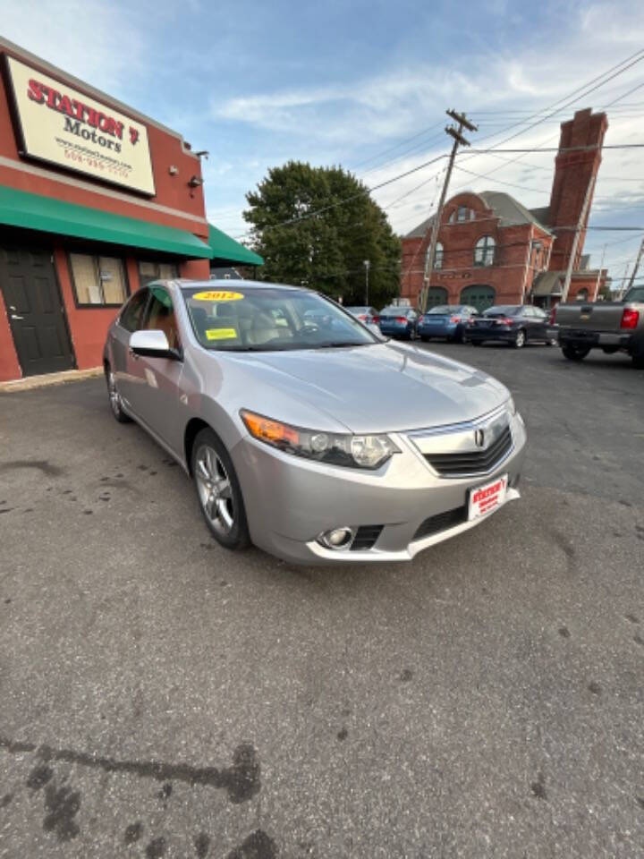 2012 Acura TSX for sale at STATION 7 MOTORS in New Bedford, MA