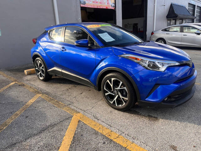 2018 Toyota C-HR for sale at M & J UNITED AUTO SALES in LAUDERDALE LAKES, FL