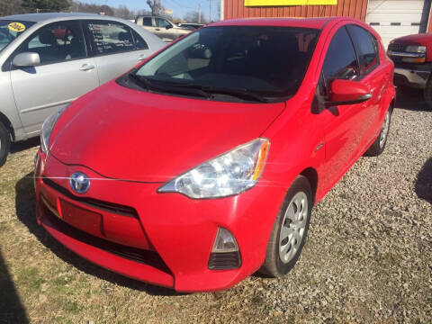 2012 Toyota Prius c for sale at McAllister's Auto Sales LLC in Van Buren AR