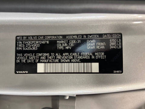 2024 Volvo XC90 B6 Plus Bright Theme 7P