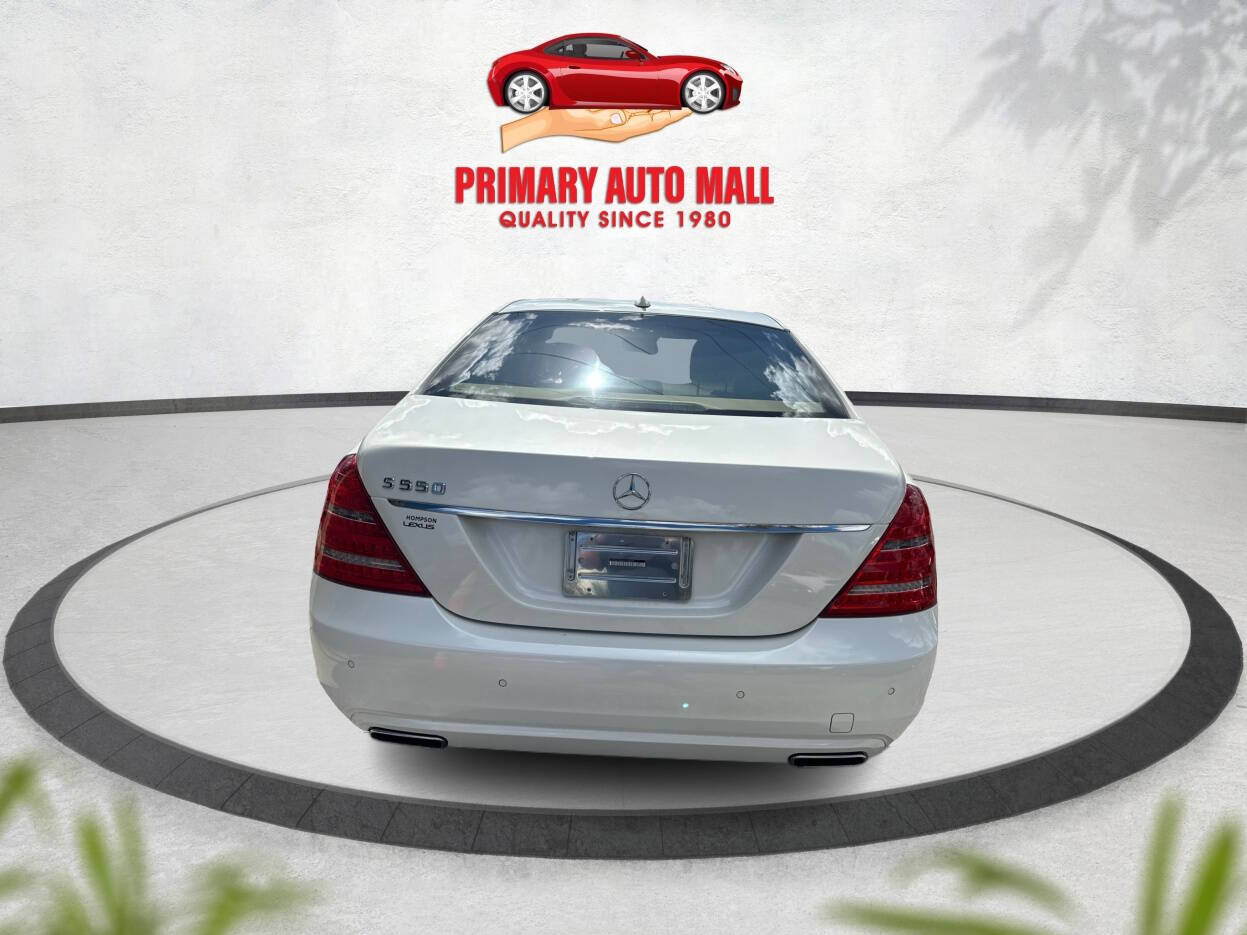 2010 Mercedes-Benz S-Class for sale at Primary Auto Mall in Fort Myers, FL