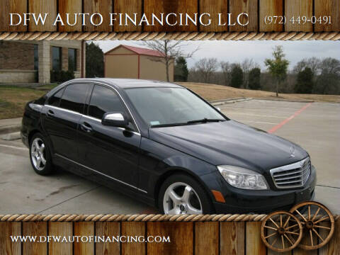 2009 Mercedes-Benz 300-Class for sale at DFW AUTO FINANCING LLC in Dallas TX