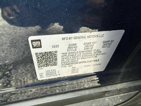 2022 Chevrolet Traverse LT Cloth