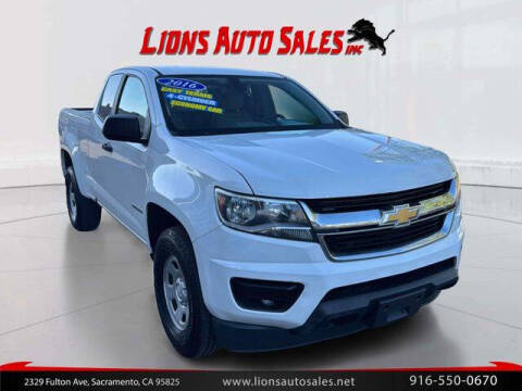2016 Chevrolet Colorado for sale at LIONS AUTO SALES in Sacramento CA