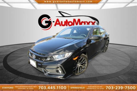 2021 Honda Civic for sale at Guarantee Automaxx in Stafford VA