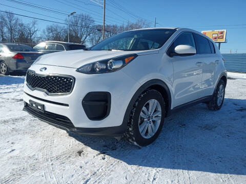 2017 Kia Sportage for sale at California Auto Sales in Indianapolis IN