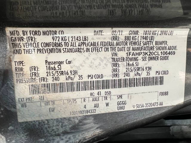 2012 Ford Focus SE