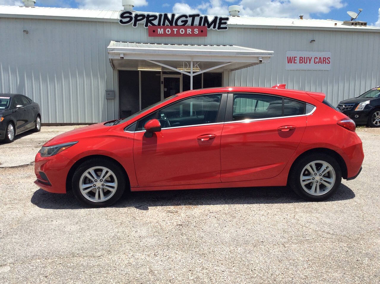 2017 Chevrolet Cruze for sale at SPRINGTIME MOTORS in Huntsville, TX