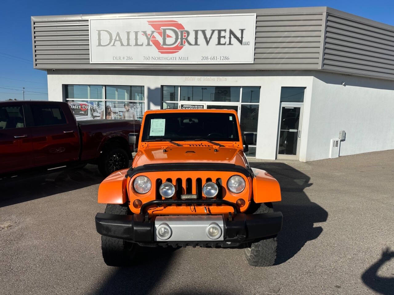 2012 Jeep Wrangler Unlimited for sale at Daily Driven LLC in Idaho Falls, ID