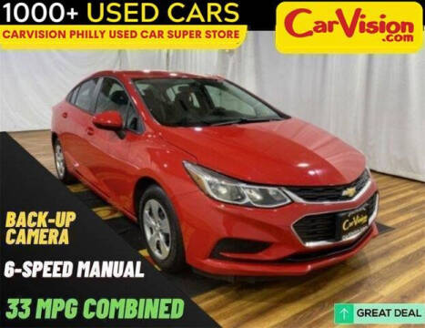 2017 Chevrolet Cruze for sale at Car Vision Mitsubishi Norristown in Norristown PA