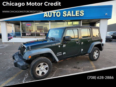 2011 Jeep Wrangler Unlimited for sale at Chicago Motor Credit in South Holland IL