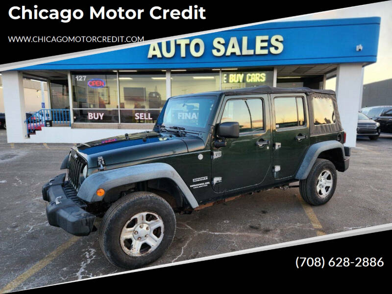 2011 Jeep Wrangler Unlimited for sale at Chicago Motor Credit in South Holland IL