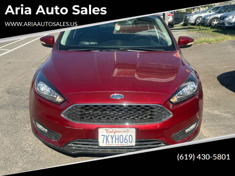 2015 Ford Focus for sale at Aria Auto Sales in San Diego CA