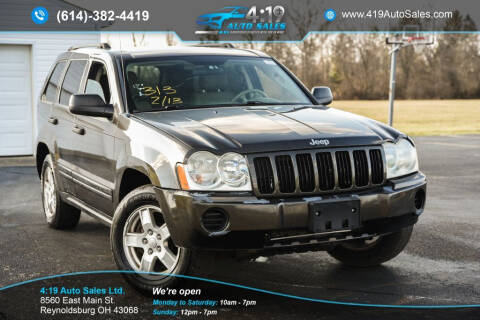 2005 Jeep Grand Cherokee for sale at 4:19 Auto Sales LTD in Reynoldsburg OH