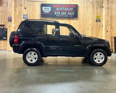 2002 Jeep Liberty for sale at Boone NC Jeeps-High Country Auto Sales in Boone NC