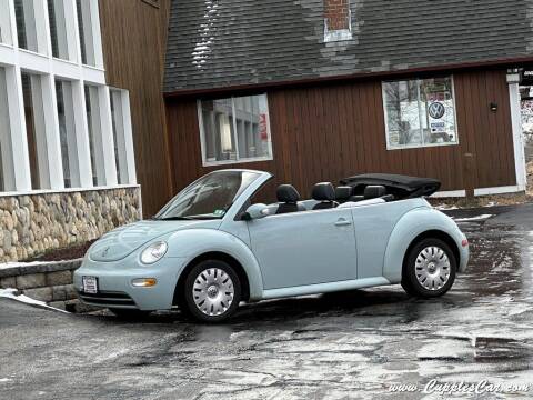 2004 Volkswagen New Beetle Convertible for sale at Cupples Car Company in Belmont NH