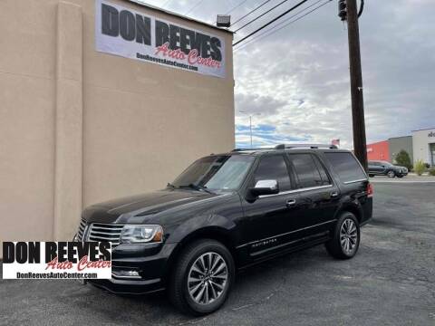 2015 Lincoln Navigator for sale at Don Reeves Auto Center in Farmington NM