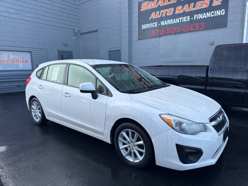 2014 Subaru Impreza for sale at Small Town Auto Sales Inc. in Hazleton PA