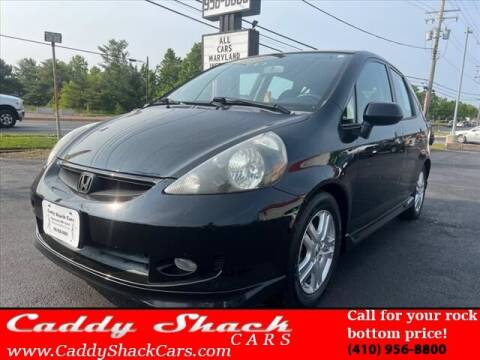 2007 Honda Fit for sale at CADDY SHACK CARS in Edgewater MD