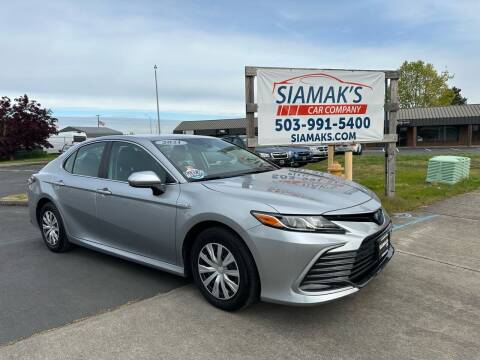 2021 Toyota Camry Hybrid for sale at Siamak's Car Company llc in Woodburn OR