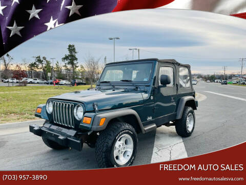 2006 Jeep Wrangler for sale at Freedom Auto Sales in Chantilly VA