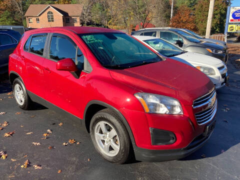 2015 Chevrolet Trax for sale at Old Time Auto Sales, Inc in Milford MA