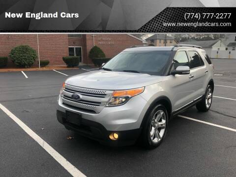 2013 Ford Explorer for sale at New England Cars in Attleboro MA