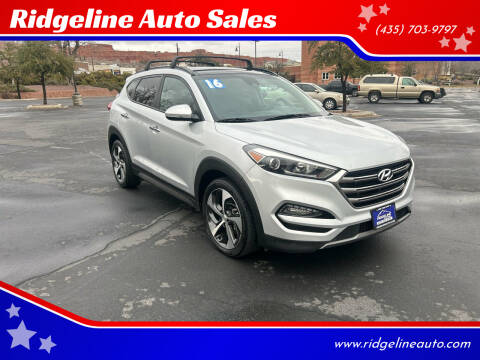 2016 Hyundai Tucson for sale at Ridgeline Auto Sales in Saint George UT