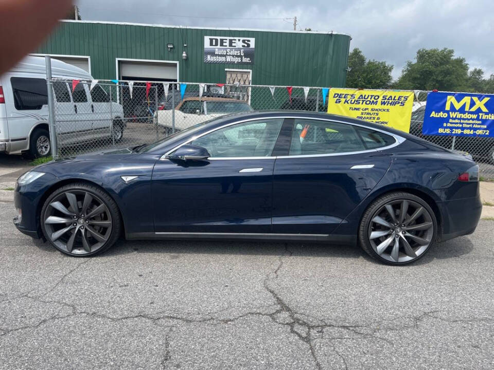 2014 Tesla Model S for sale at DEES AUTO SALES & KUSTOMS WHIPS INC in Gary, IN