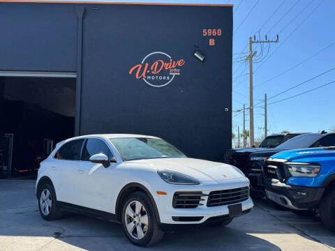 2019 Porsche Cayenne for sale at U Drive Motors in Hollywood FL