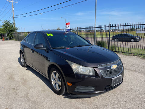 2014 Chevrolet Cruze for sale at Any Cars Inc in Grand Prairie TX