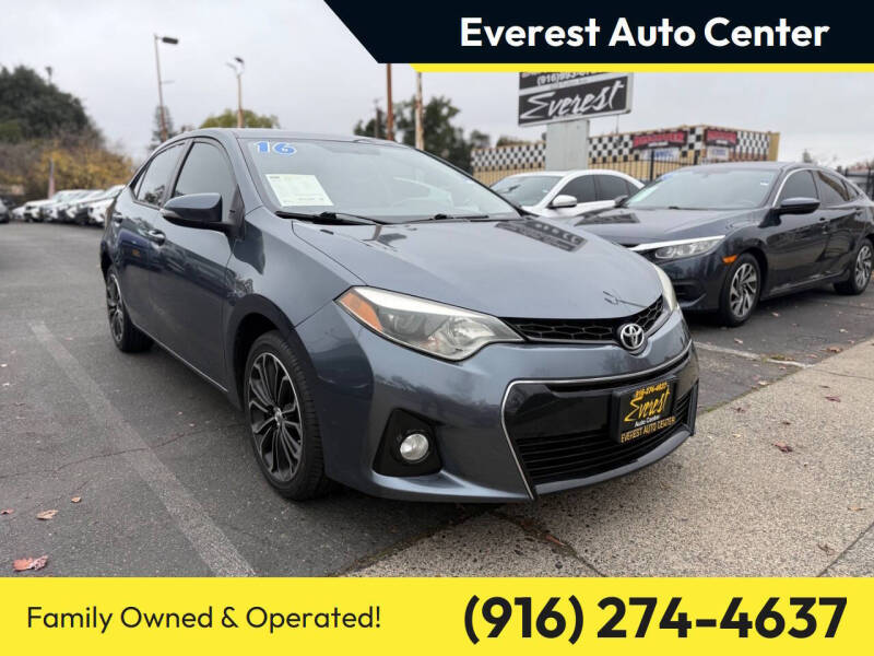 2016 Toyota Corolla S Plus