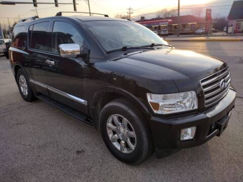 2006 Infiniti QX56 for sale at GLOBAL AUTOMOTIVE in Grayslake IL