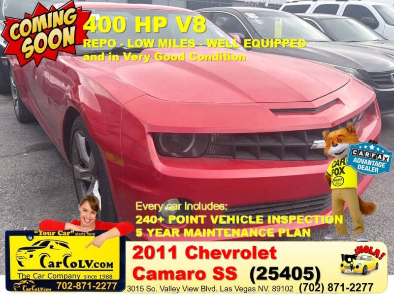 2011 Chevrolet Camaro 2SS