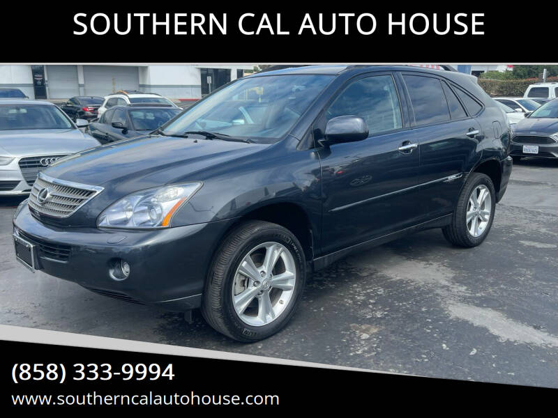 2008 Lexus RX 400h for sale at SOUTHERN CAL AUTO HOUSE Co 2 in San Diego CA