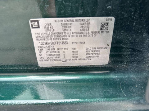 2015 Chevrolet Silverado 2500HD