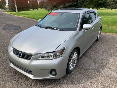 2012 Lexus CT 200h for sale at BELOW BOOK AUTO SALES in Idaho Falls ID