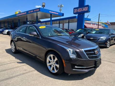 2015 Cadillac ATS for sale at Auto Selection of Houston in Houston TX