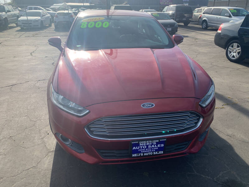 2013 Ford Fusion for sale at Neri's Auto Sales in Sanger CA