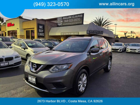 2015 Nissan Rogue for sale at Allin Cars in Costa Mesa CA